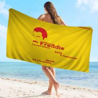 Toalla De Playa Freddie Mercury Queen Absorbente Y Secado Rápido Microfibra Suave Para Yoga Natación Senderismo Tamaño 30x60 Cm - details 8