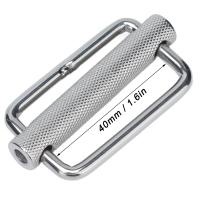 Hebilla De Deslizamiento De Acero Inoxidable 316 Para Cinturón Rectangular Con Rodillo Encañado Ajustable Herramientas Marinas - details 7