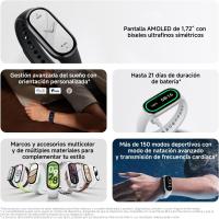 Original Xiaomi Smart Band 10 Global Version Pulsera Actividad. hasta 21 días. 1,72" AMOLED 60 Hz. Negro (Black) - details 0
