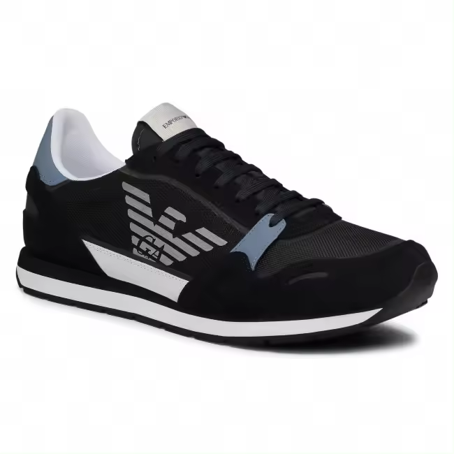Emporio Armani Zapatillas Zapatos Hombre Azul X4X537 XM678 Q092 - 1