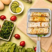 Sartén De Acero Inoxidable Para Tamagoyaki Omelette Japonesa Con Mano Multifuncional Rectangular Para Cocina Desayuno - details 3