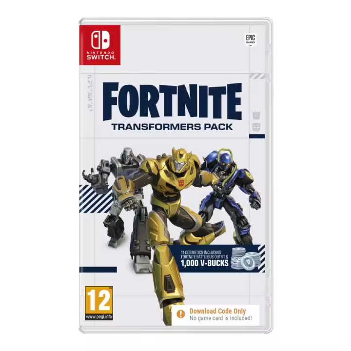 Fortnite Pack de Transformers - Nintendo Switch - Nuevo precintado - PAL España - 1