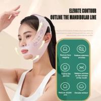 Máscara De Piel V Shaped Para Modelado Facial Y Reducción De Doble Mentón Herramienta De Levantamiento Facial Reutilizable Belleza Y Cuidado De La Piel - details 1