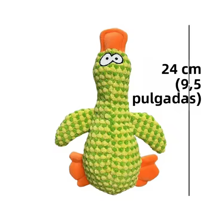 Juguete De Peluche De Perro Lindo Juguete Silbante Para Pupusas Juguete De Pato Silbante Para Perros Pequeños Medianos Y Grandes Para Limpieza De Dientes - 1