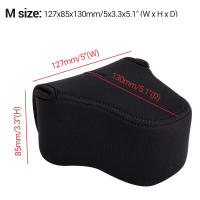 Bolsa De Cámara Sin Espejo JJC De Neopreno Ultra Suave Para Canon Sony Fujifilm Nikon Olympus Samsung Panasonic Estuche Para Cámara Mirrorless - details 8