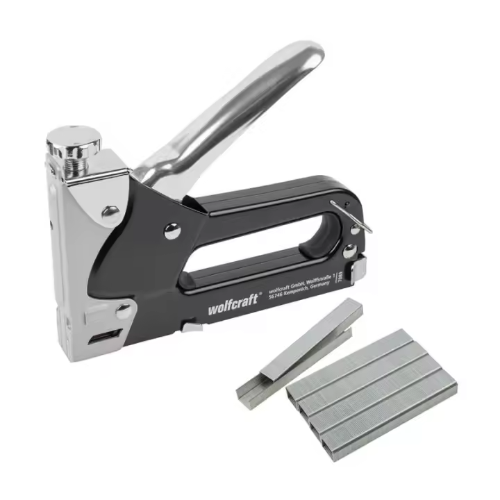 WOLFCRAFT Grapadora Tacocraft 7 WOLFCRAFT, Metal, 4-14 mm, Uso Profesional - 82617 Grapadora Accesorios Varios Bricolaje Grapadoras Bricolaje - 1