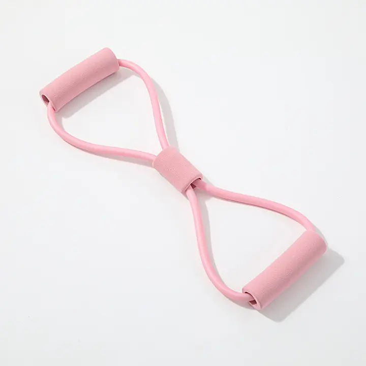 Banda De Resistencia Para Yoga Y Ejercicio De Cuello Accesorio De Fitness De Goma Para Mujer Equipo De Gimnasio De Entrenamiento Y Estiramiento - 1