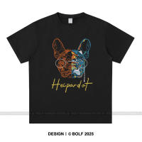 Camiseta Unisex De Algodón 100% Con Portratto De Perro De Rhinestone Y2K Estilo Callejero Brillante Casual Cuello Redondo Manga Corta - details 2