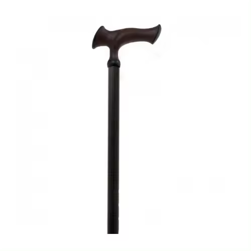 Muletilla Extensible Marrón Ergonómica | Resistente y Ligera - 1
