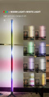 Lámpara De Piso LED RGB 103CM Control Remoto Inteligente Moderna Iluminación De Atrio Decoración De Navidad Luz De Soporte - details 4