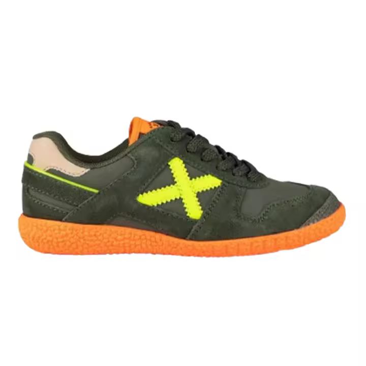 Shoes Deportivas Niñ@ Unisex marca Munich modelo Mini Goal 1594 para niñ@ unisex en color kaki - 1