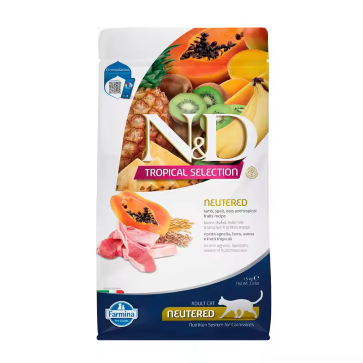 Farmina N&D Tropical Selection Cordero Pienso para Gatos Esterilizados - 1