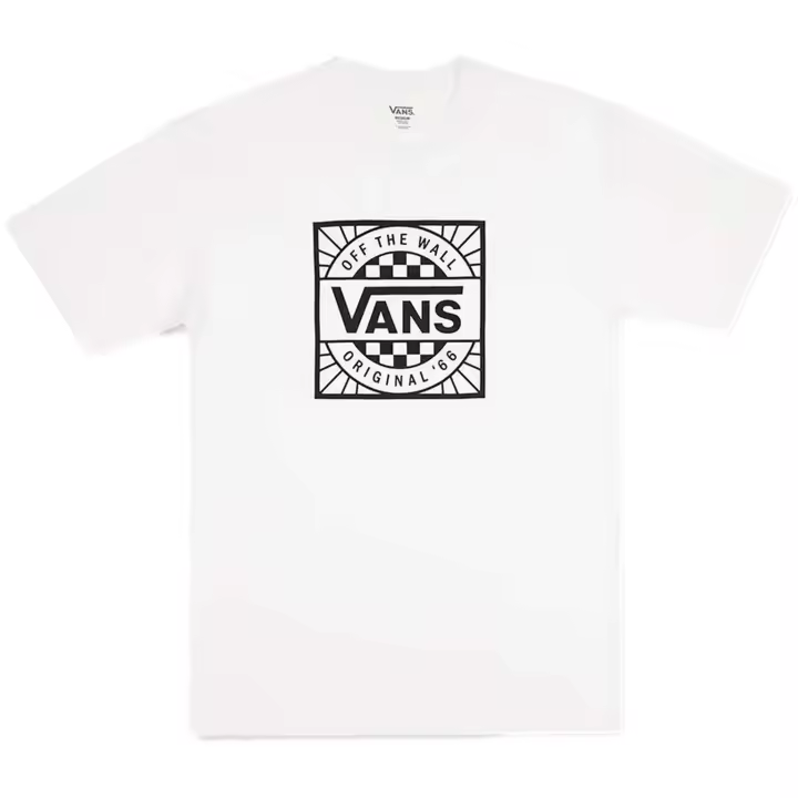 Camiseta de Manga Corta Vans  para hombre en color blanco - 1