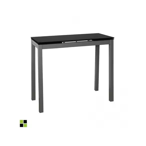Momma Home Mesa de Cocina Extensible Novi Cristal Templado - 135x40cm - 1