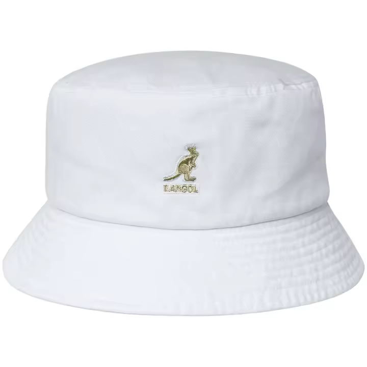 Sombrero Kangol Washed Bucket para unisex en color blanco - 1