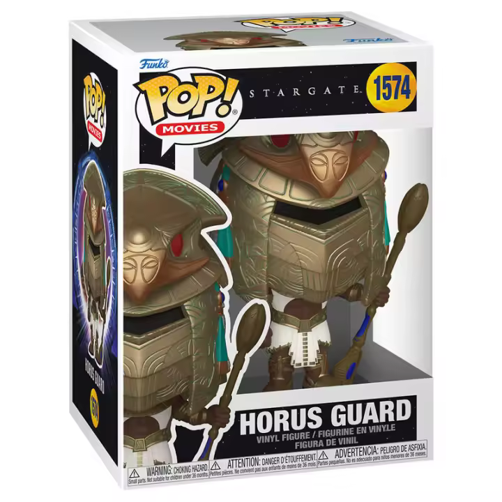 Figura Pop Stargate Horus Guard-Figura de Vinilo Coleccionable - Idea de Regalo- Mercancia Oficial - Juguetes para Niños y Adultos - Movies Fans - Muñeco para Coleccionistas y Exposición - 1