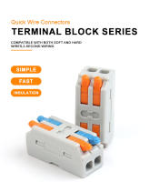 Conector De Cable Rápido Mini 1Pin 2Pin 3Pin Spliceable Terminal De Soldadura Directa Multi-Entrada Y Multi-Salida Para Electrónica - details 0