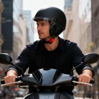 Casco De Bicicleta Eléctrica Con Protección De Orejas Anti-UV Transpirable Seguridad Para Scooter Eléctrico Ciclismo Adultos Niños Mujeres - details 7
