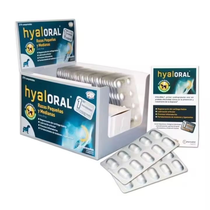 Hyaloral Razas Pequeñas y Medianas  Condroprotector - 1