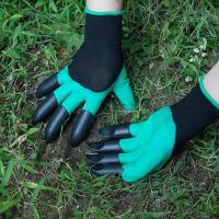 Guantes de jardinería con Garras, 4 Pares de Guantes de trabajo al Aire Libre para jardinero, Gift para helbres y Mujeres (2 Paredes with Garras) - details 1
