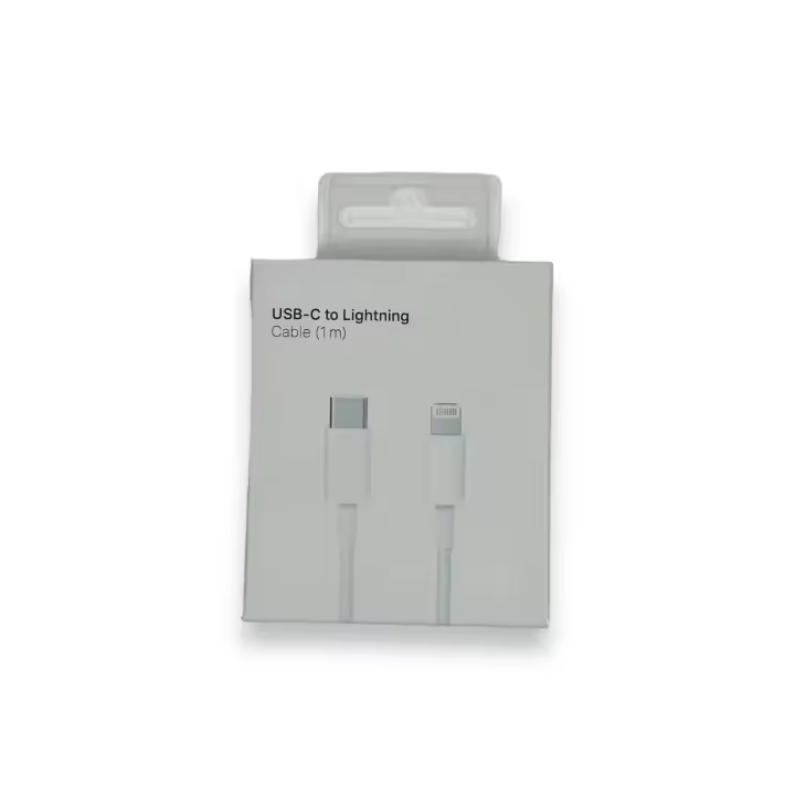 CABLE USB C A LIGHTNING CARGA RAPIDA PARA IPHONE COMPATIBLE CON APPLE IPHONE X/11/12/13/14 MXOK2FE/A. CABLE CARGADOR POWERDATA PARA CARGAR Y TRANSFERENCIA DE DATOS - 1