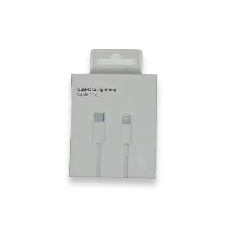 CABLE USB C A LIGHTNING CARGA RAPIDA PARA IPHONE COMPATIBLE CON APPLE IPHONE X/11/12/13/14 MXOK2FE/A. CABLE CARGADOR POWERDATA PARA CARGAR Y TRANSFERENCIA DE DATOS - 1