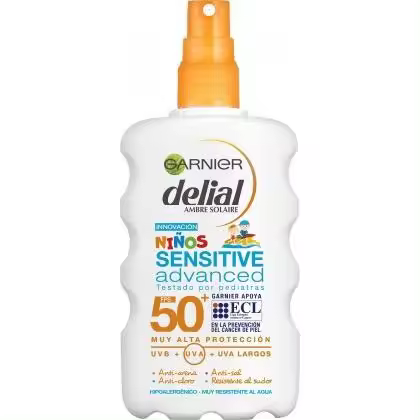 DELIAL NIÑOS SENSITIVE ADVANCED spray protector ip50+ 200ml - 1
