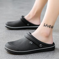 Zapatillas Planas Para Hombre EVA Impermeables Perforadas Con 2 Pares De Sandalias Y Pantuflas Zapatos De Pesca Zapatos De Enfermera - details 0