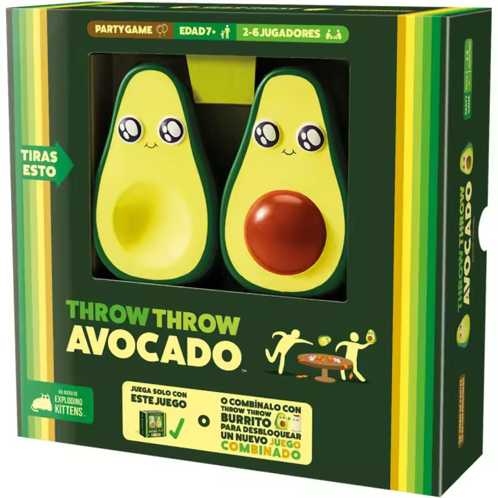 Asmodee - Juego de mesa Throw Throw Avocado - 1