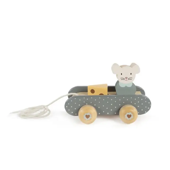 Walking Mum Arrastre Madera Poppy - 1