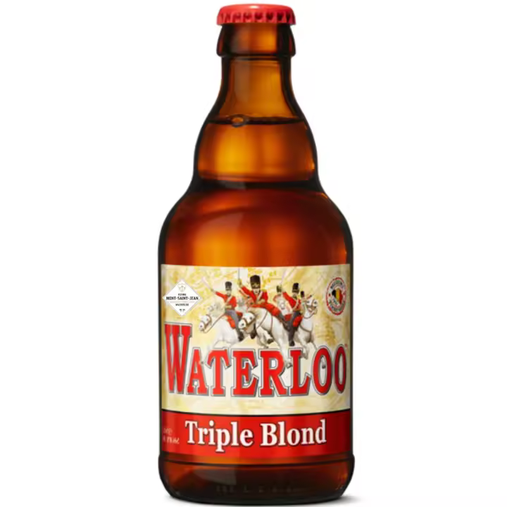 6 uds x Waterloo Triple 33Cl cerveza Belga rubia estilo tripel - 1