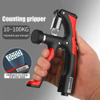 Ejercicio De Fortalecimiento De Mano Y Muñeca Electrónico Inteligente Ajustable De 10-100KG Pinza De Entrenamiento De Agarre - details 1