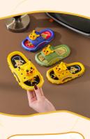 Pikachu Pantuflas Infantiles Para Niños Verano 2024 Nuevas Adorables Para Uso Doméstico Antideslizantes Para Niñas - details 3