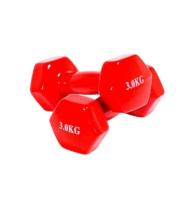 Mancuernas de 3kg con Cubierta de Vinilo Suave Antideslizante para Fortalecer y Tonificar el Cuerpo - details 1
