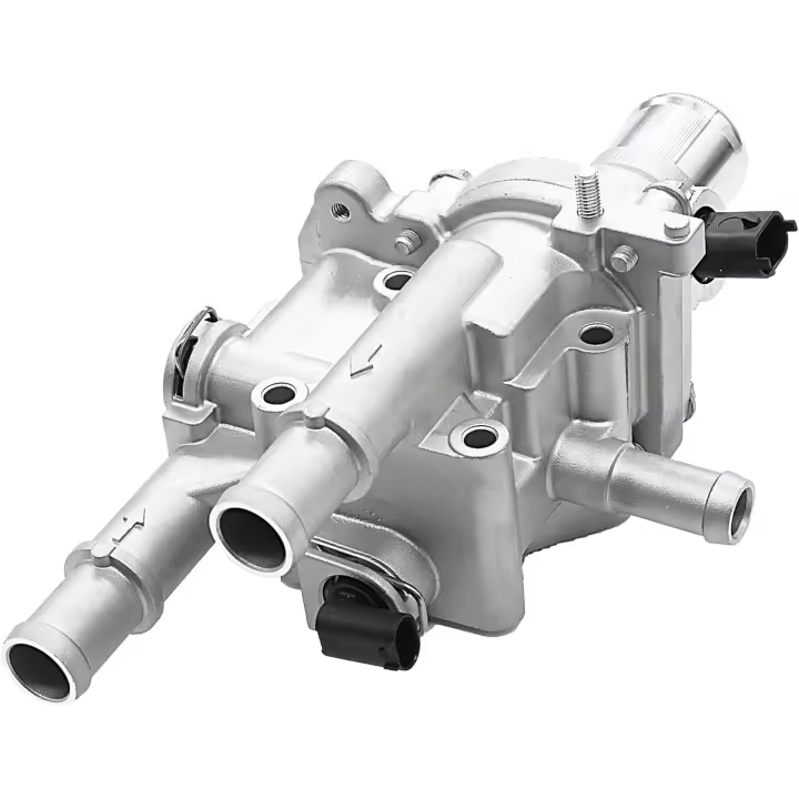 Carcasa del termostato del refrigerante del motor compatible con Chevy Cruze 2011-2016, Chevy Sonic 2012-2018, Chevy Trax 2013-2018 - Reemplaza 25199824, 25192228, 902-033,15-818 44. - 1
