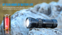 Linterna LED Recargable Trustfire MT20 1050LM Tipo C USB Mini Con Luz De Trabajo 18350 Magnete En La Cola Distancia De Iluminación 200-500 M Impermeable Aluminio Negro - details 9