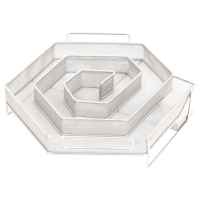 vidaXL Generador de humo frío redondo 6 lados acero inoxidable 22,5 cm - details 2