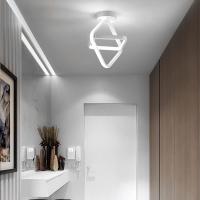 Lámpara De Techo LED Moderna 22W En Blanco Frío 6500K Diseño Escandinavo Elegante Para Pasillo Entrada Balcón Instalación Suelta Sin Bombillas Incluidas Material Aluminio - details 2