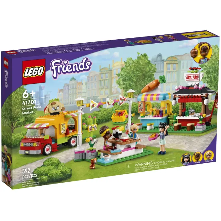 LEGO FRIENDS -  MERCADO DE COMIDA CALLEJERA, 41701, TIENDA CON LICENCIA OFICIAL - 1