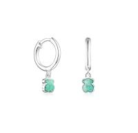 Women's Sterling Silver Animal Earrings, Creole Clasp, Elegant and Chic, Cool Collection, Small and Delicate Dangle Earrings - details 0