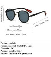 Gafas De Luz Azul Anti-Vista Para Hombres Marco De Metal Vintage Casual Lentes Claros De Aleación De Moda Gafas De Spectacle - details 0