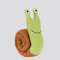Juguetes Para Perros De Peluche Con Sonido Squeak Snail Interactivos Para Masticar Y Buscar Alimento Juguetes Inteligentes Para Perros - details 0