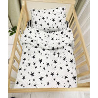 Juego de ropa de cama sin revolver para Bebe, cuna para Niño Pequeño, ropa de Cama para Bebe recién nasido, Funda nórdica de 3 piezas, Funda de almohada,ropa de Cama de dibujos animados para recién nacido, - details 9