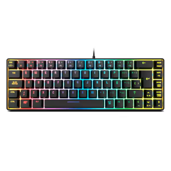 KROM KALISTA | Teclado mini RGB membrana - 1