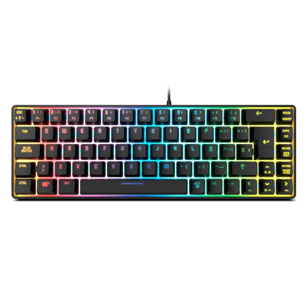 KROM KALISTA | Teclado mini RGB membrana - 1