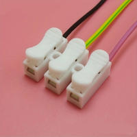 10pcs Conector De Cable De 3 Pines Blanco Sin Soldadura Ni Tornillos Terminal De Bloque De Pinzas Elásticas Para Electrónica - details 5