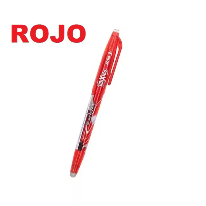 Pilot-bolígrafo original de Gel borrable varillas de recarga borrables tinta azul, negra y roja fespu shop - 1