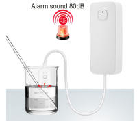 Sensor Inteligente De Fugas Tuya WiFi Detector De Nivel De Inundación Y Sobrederrame Con Alarma De Sonido 80dB Sistema De Monitorización Remota - details 3