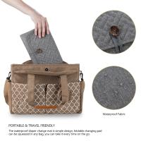 Alfombrilla De Cambio Para Bebé Recién Nacido Plegable Y Resistente Al Agua Multifuncional Portátil Matrícula De Pañales Para Niños Y Niñas De 0 a 12 Meses - details 4