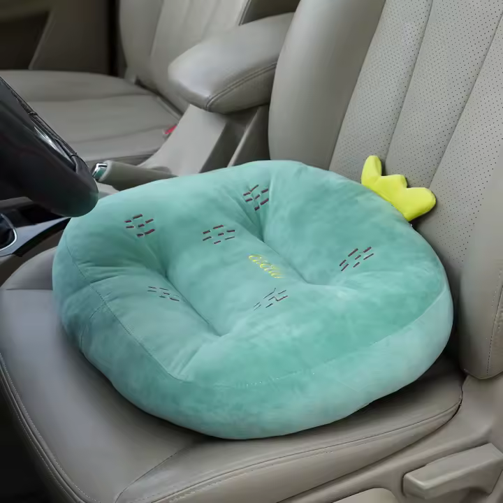Cojín De Asiento Grueso De Coche De Dibujos Animados Para Sofa Y Oficina Soporte Lumbar Cojín De Decoración De Habitación Material Poliéster/Cotton Tamaño 45x40x12cm - 1